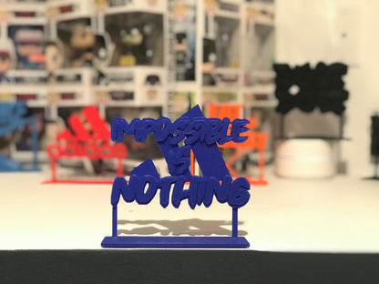 ADIDAS Impossible Is Nothing Display Sign Stand