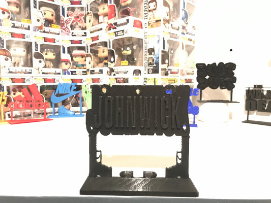 John Wick (Fan Art) Display Sign POP Dorbz Collectibles