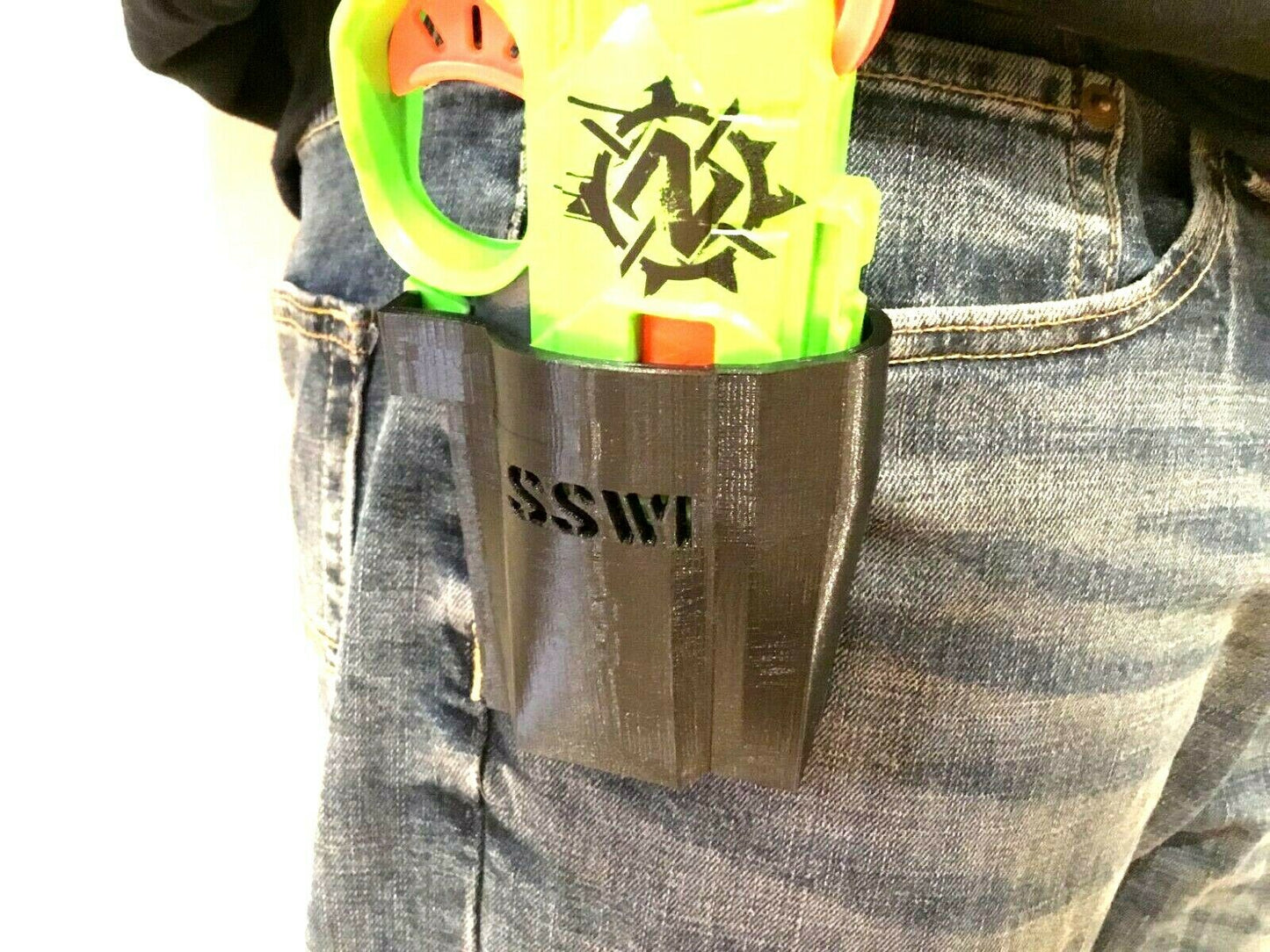 SSWI Modded For Nerf DoubleStrike Tactical Quick Draw Holster Double Strike Mods