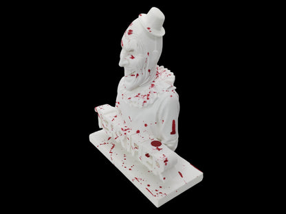 Terrifier Art The Clown Horror Display Sign Statue 6" Bloody Splatter Bust
