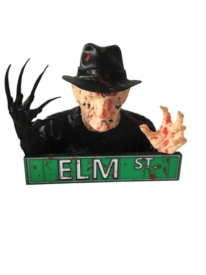 Nightmare on Elm Street Custom Freddy Krueger Blood Splatter Display Sign
