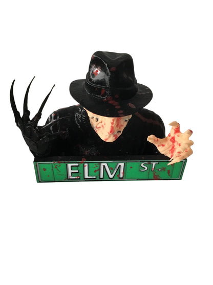 Nightmare on Elm Street Custom Freddy Krueger Blood Splatter Display Sign
