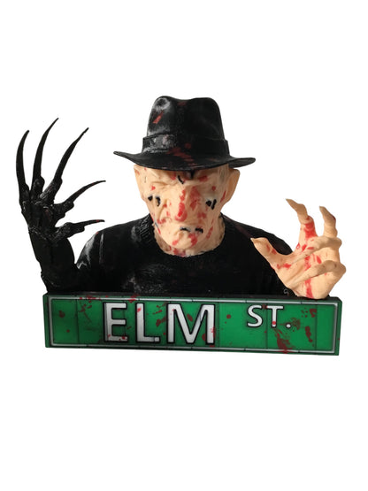 Nightmare on Elm Street Custom Freddy Krueger Blood Splatter Display Sign