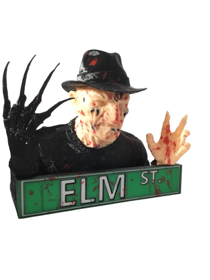 Nightmare on Elm Street Custom Freddy Krueger Blood Splatter Display Sign