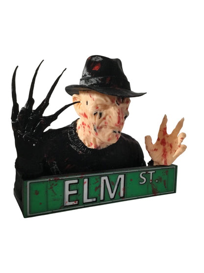 Nightmare on Elm Street Custom Freddy Krueger Blood Splatter Display Sign