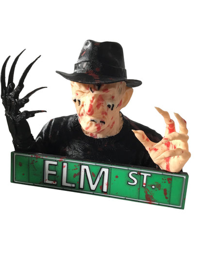 Nightmare on Elm Street Custom Freddy Krueger Blood Splatter Display Sign