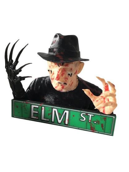 Nightmare on Elm Street Custom Freddy Krueger Blood Splatter Display Sign
