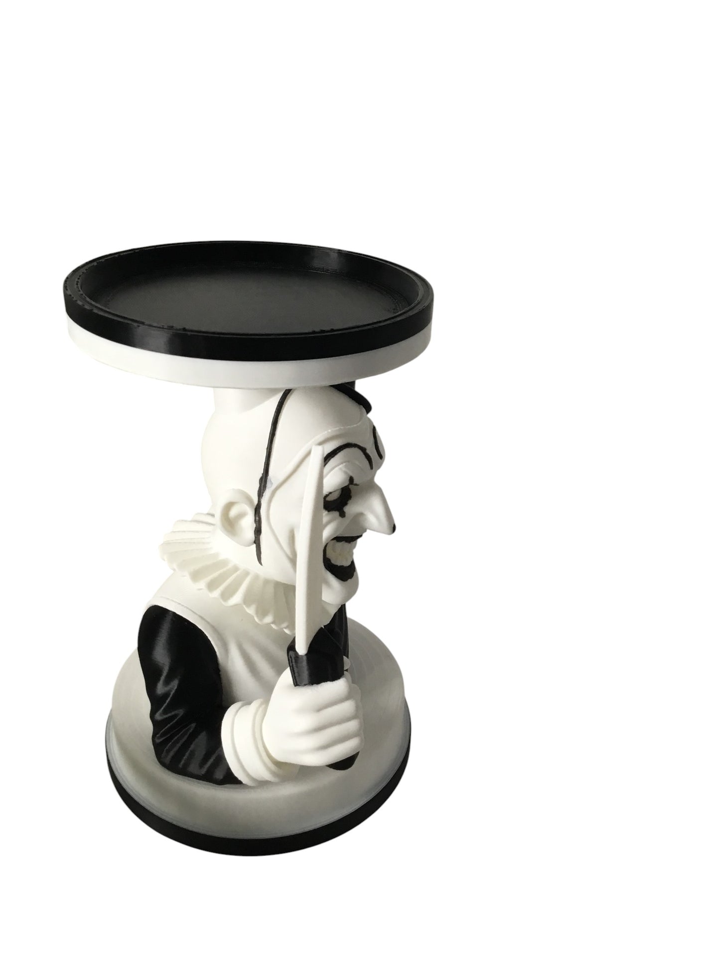 Art The Clown Terrifier 3 Wick Candle or Plant Holder Horror Decor Display Stand