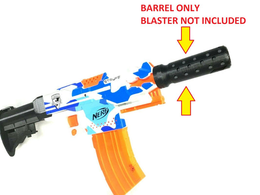 SSWI Judgement Day Barrel Twist On For Nerf RapidStrike Stryfe Modulus More