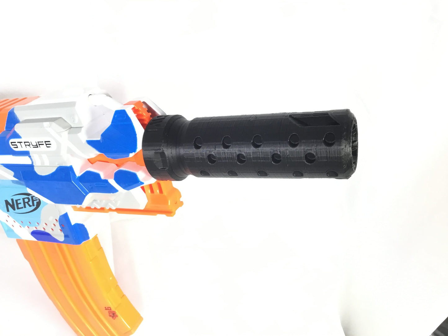 SSWI Judgement Day Barrel Twist On For Nerf RapidStrike Stryfe Modulus More