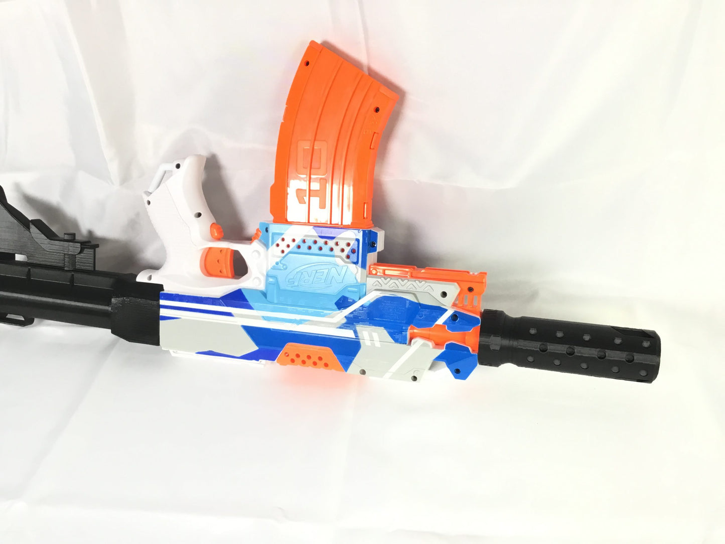 SSWI Judgement Day Barrel Twist On For Nerf RapidStrike Stryfe Modulus More