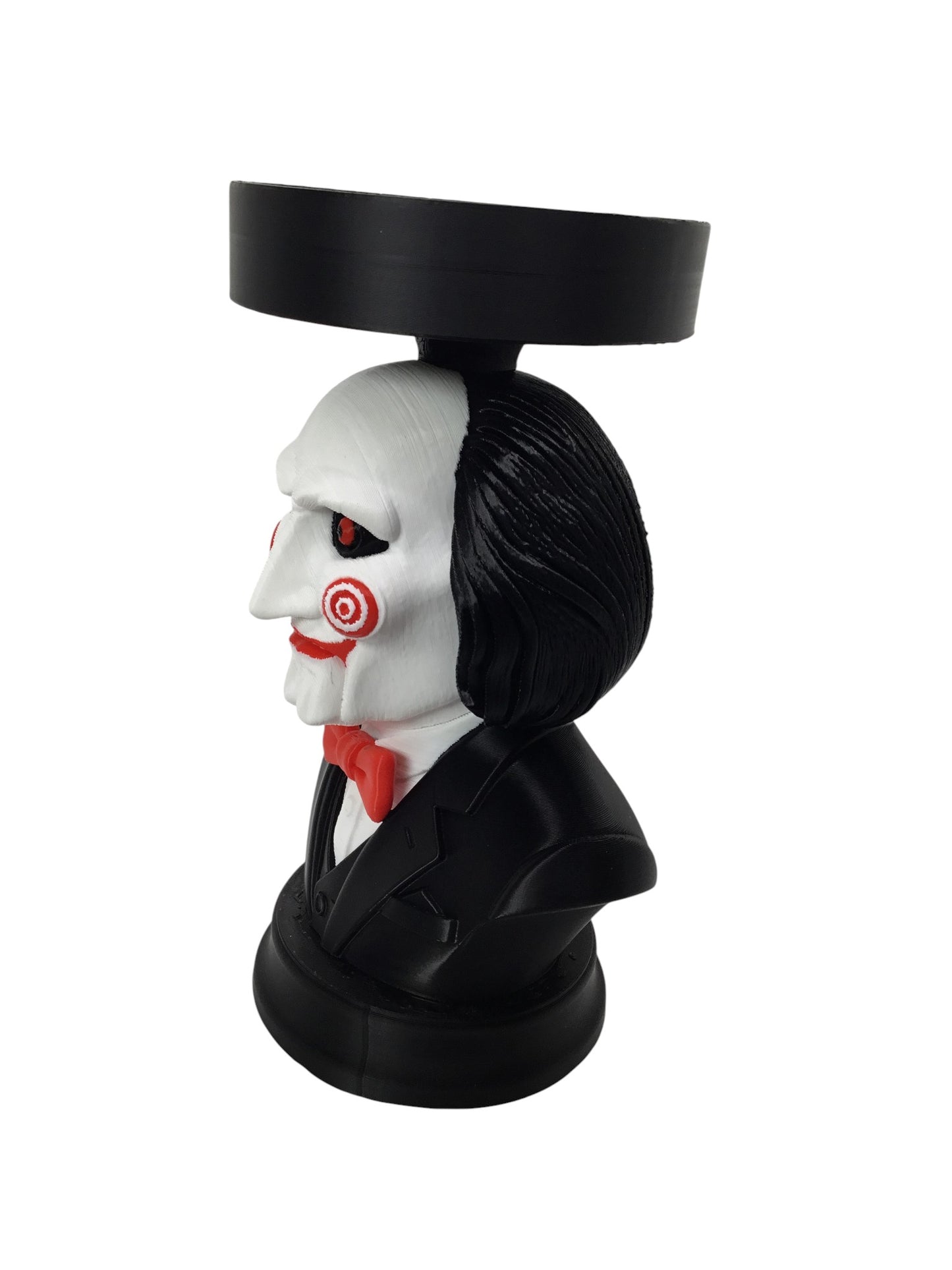 Billy Saw Candle Holder Stand Horror Bust Display for Candles, Pots, Storage etc
