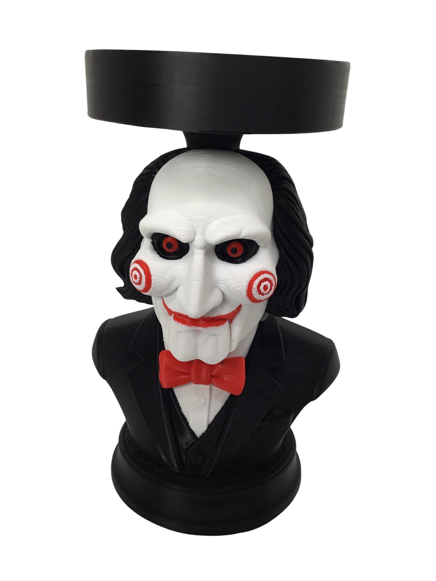 Billy Saw Candle Holder Stand Horror Bust Display for Candles, Pots, Storage etc