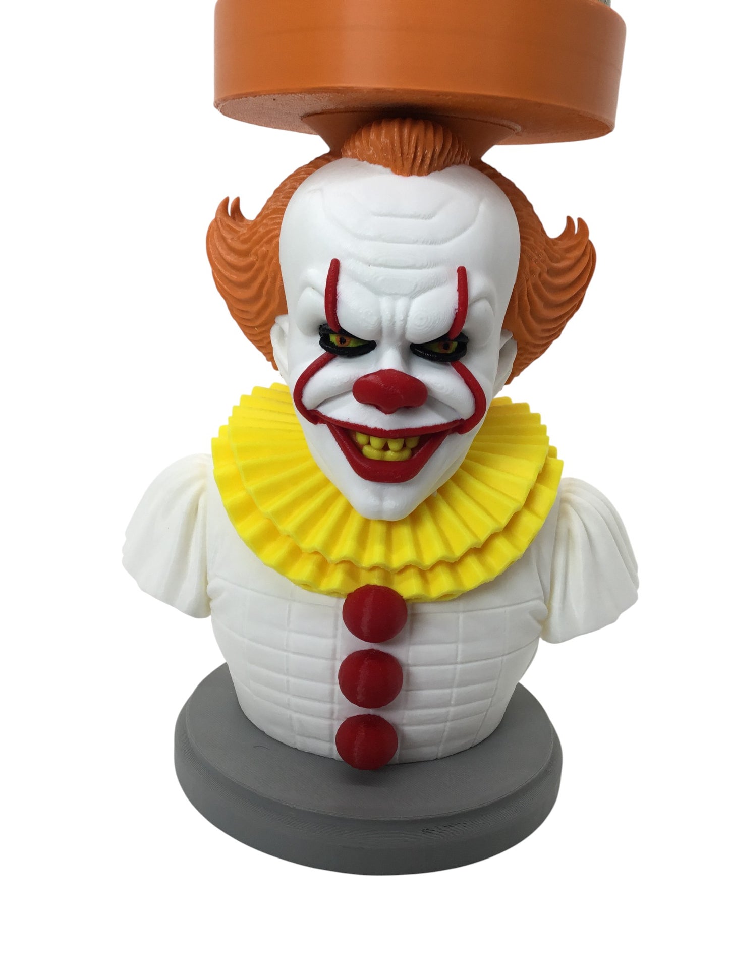 Share Pennywise IT Jar Candle, Pot, Storage Holder Horror Decor Display Stand 9"