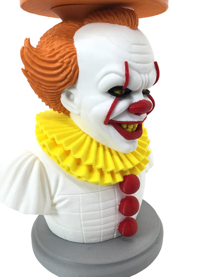Share Pennywise IT Jar Candle, Pot, Storage Holder Horror Decor Display Stand 9"