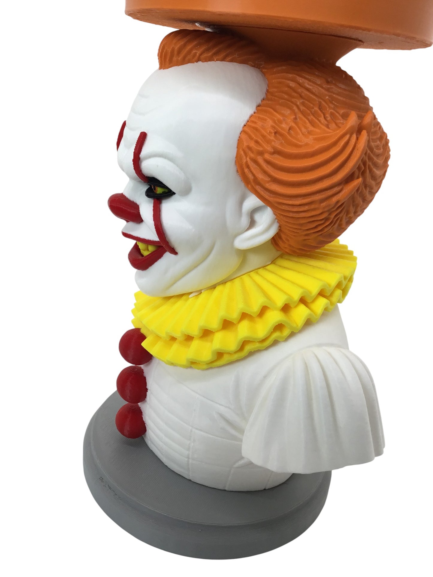Share Pennywise IT Jar Candle, Pot, Storage Holder Horror Decor Display Stand 9"