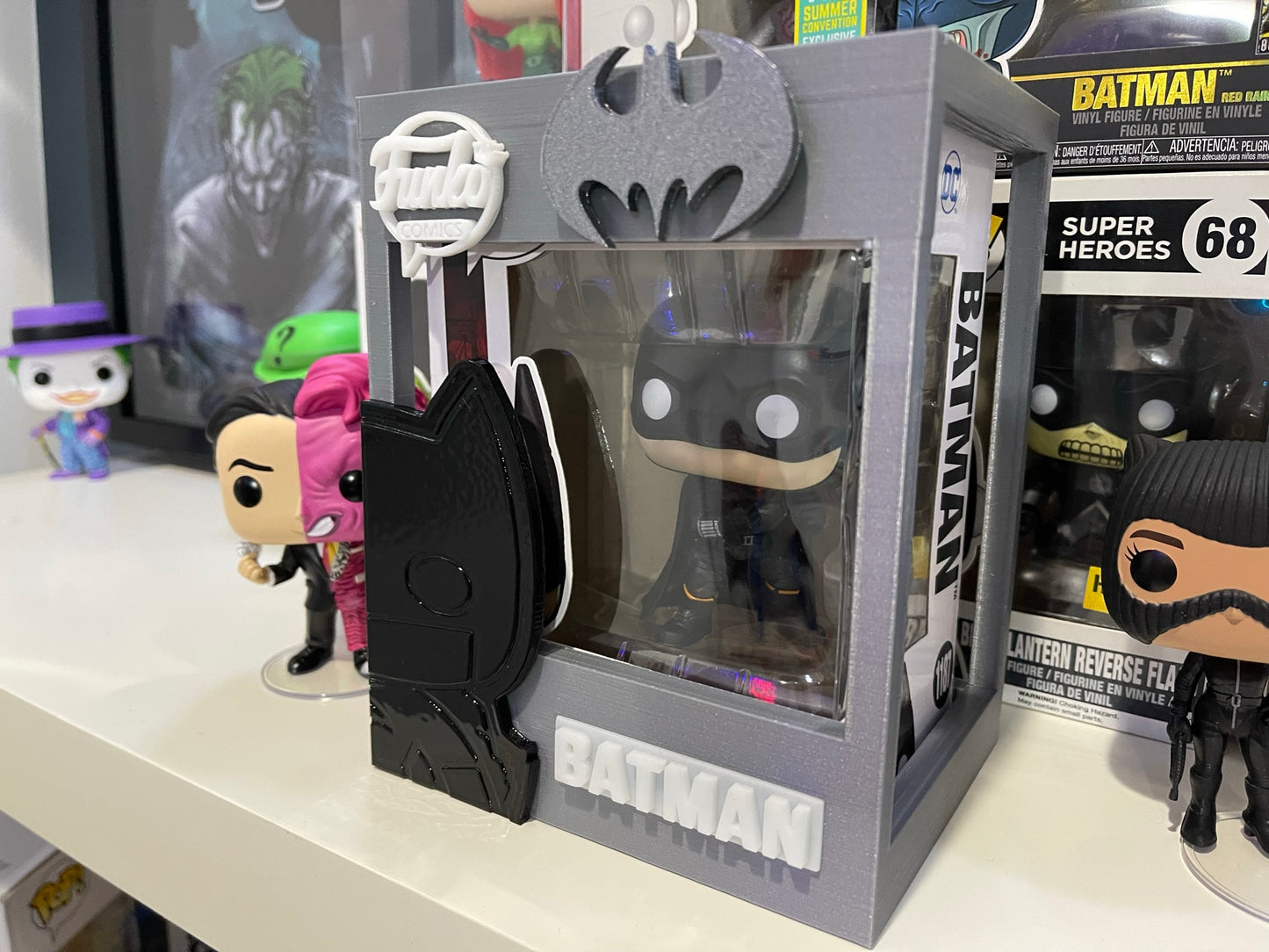 Colorful Display Case for your Funko POP! Collection | POP CASE| Personalized Colors and Character!