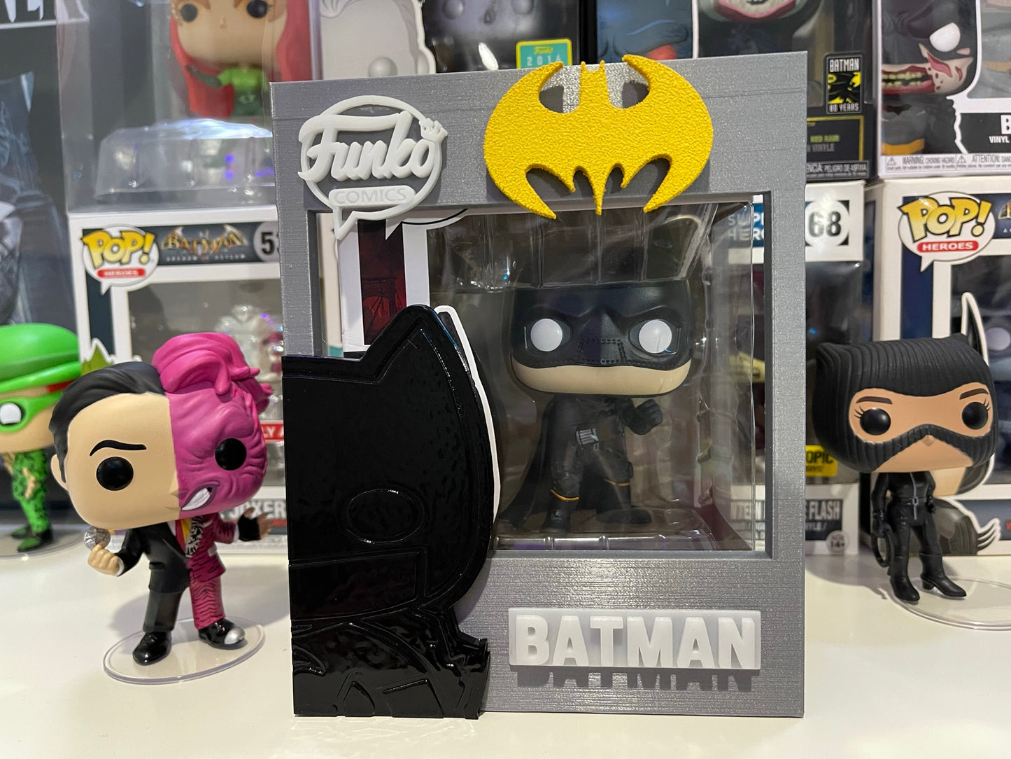Colorful Display Case for your Funko POP! Collection | POP CASE| Personalized Colors and Character!