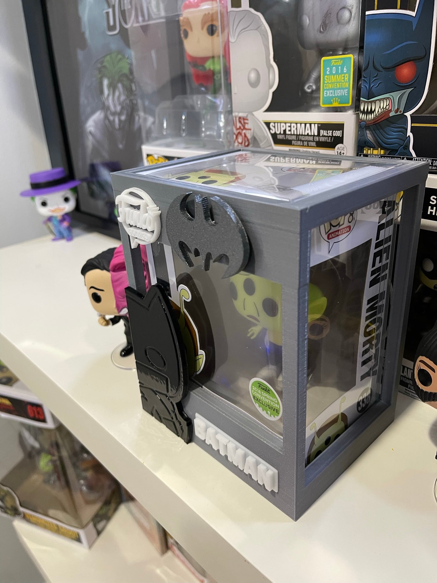 Colorful Display Case for your Funko POP! Collection | POP CASE| Personalized Colors and Character!