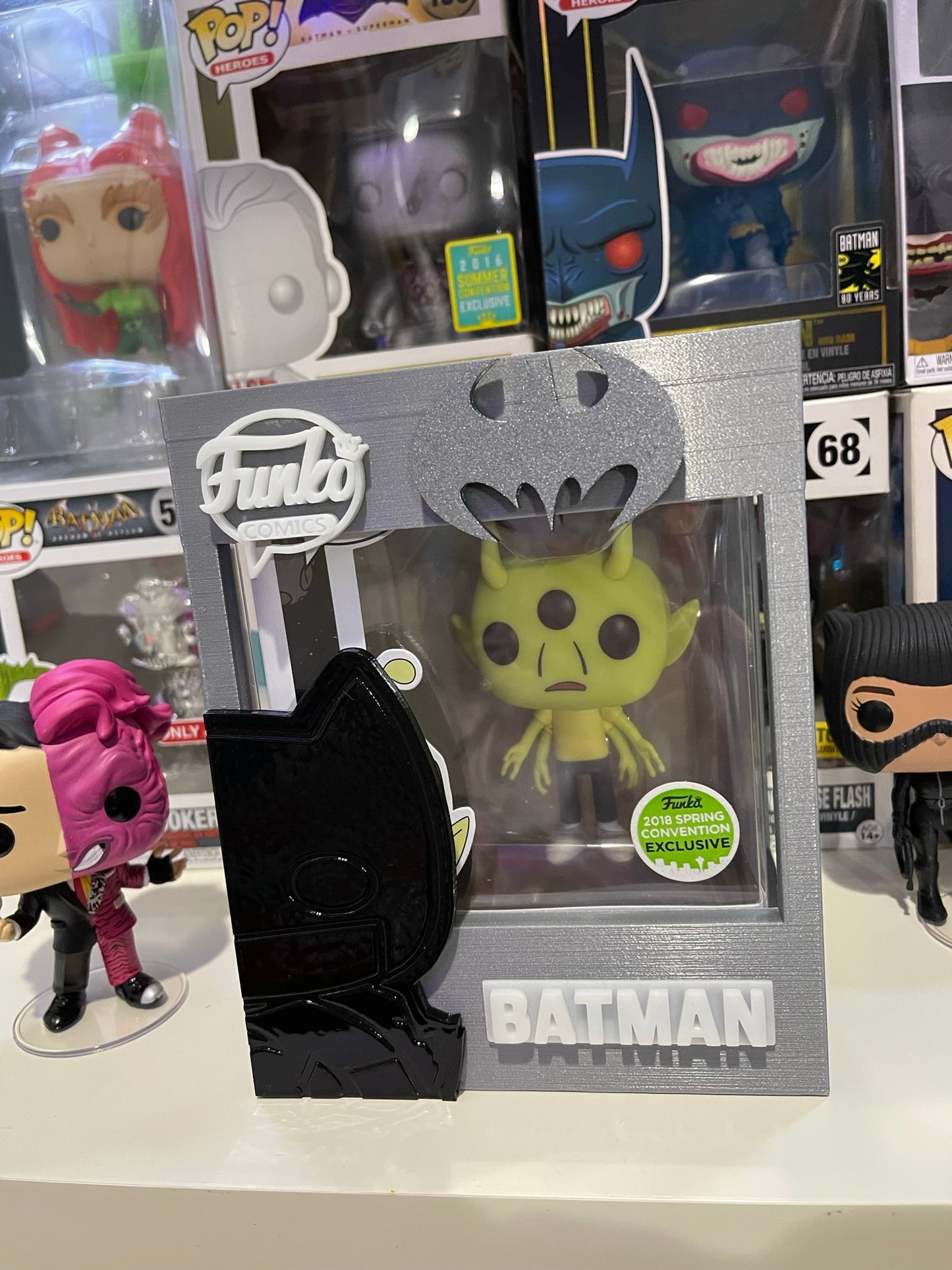 Colorful Display Case for your Funko POP! Collection | POP CASE| Personalized Colors and Character!