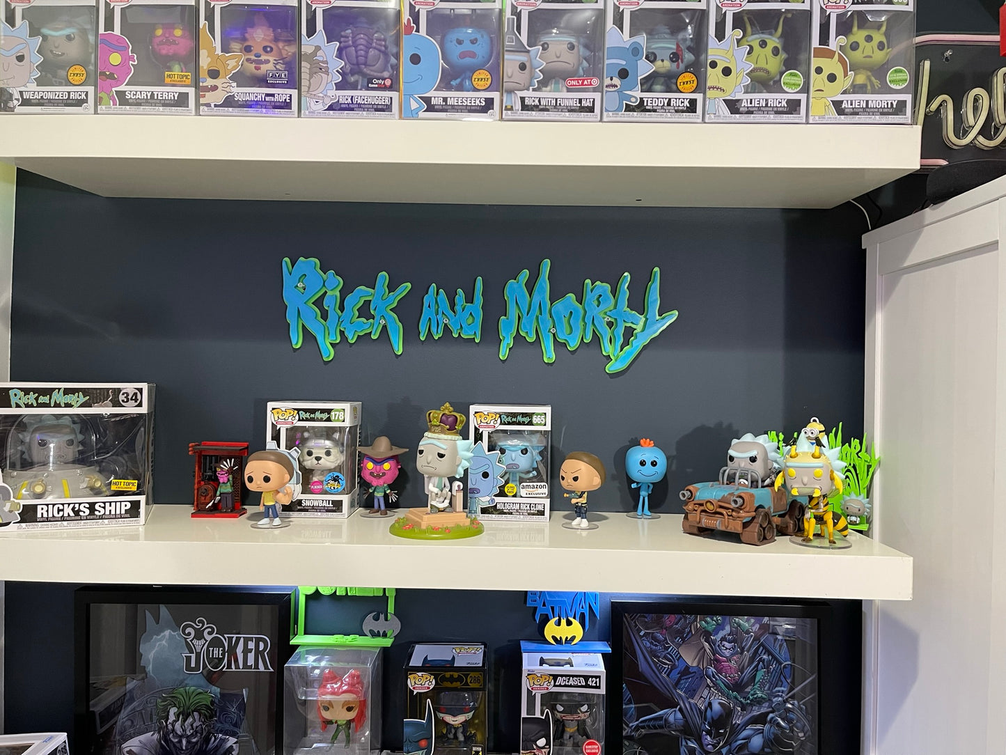 23" Rick and Morty Wall Sign Multi Color