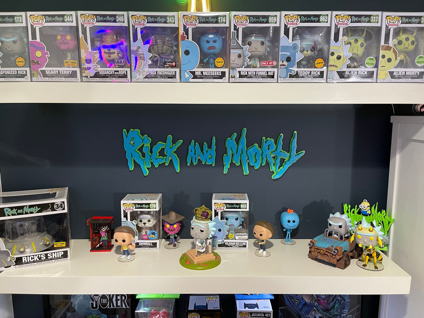 23" Rick and Morty Wall Sign Multi Color