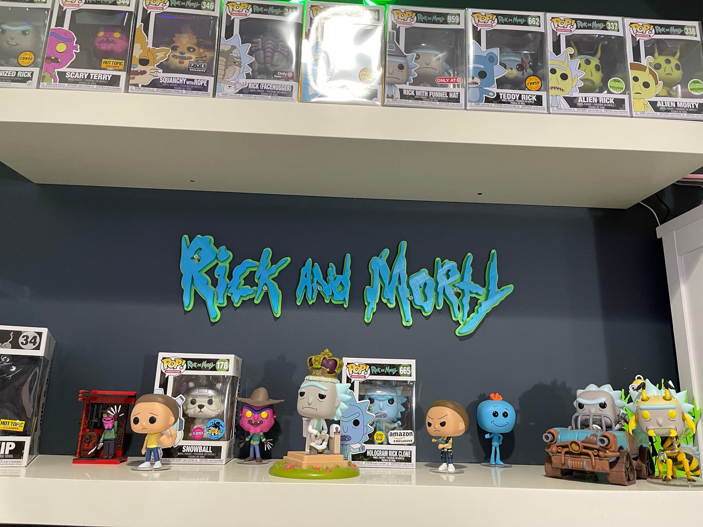 23" Rick and Morty Wall Sign Multi Color