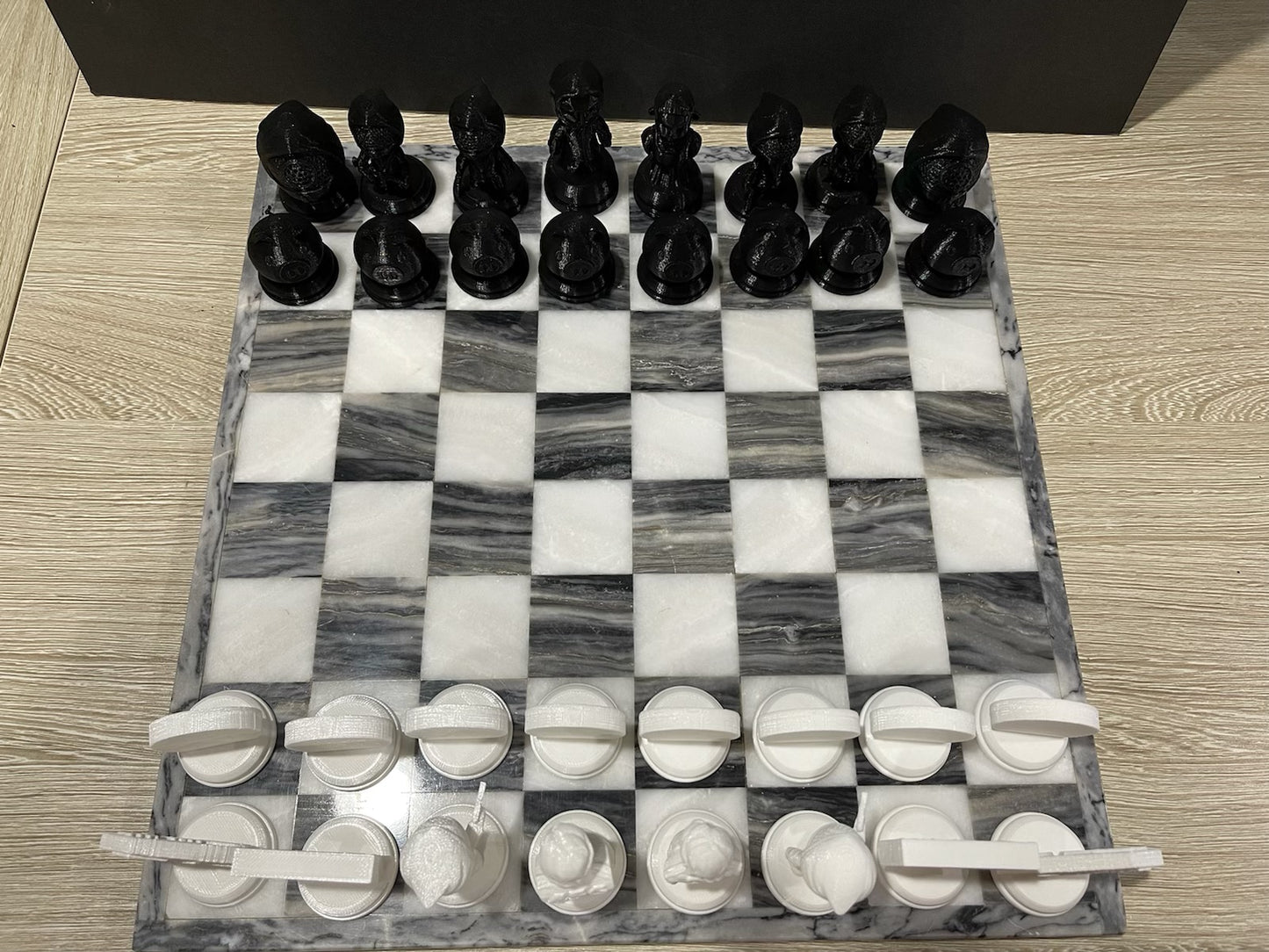 Squid Game (FAN ART) Chess Set, Seong Gi-hun, Front Man, VIPs, Squid Games