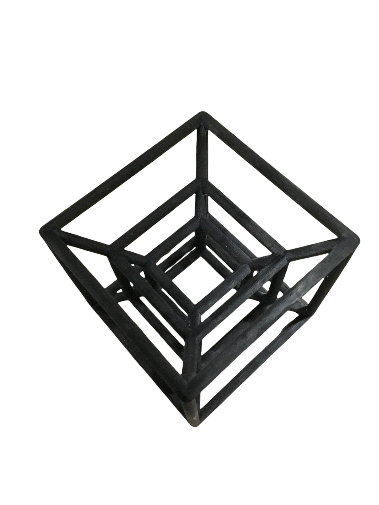 Tesseract Four Dimensional Hypercube Shape Math Geometry Educational Gift and Learning Tool 4D