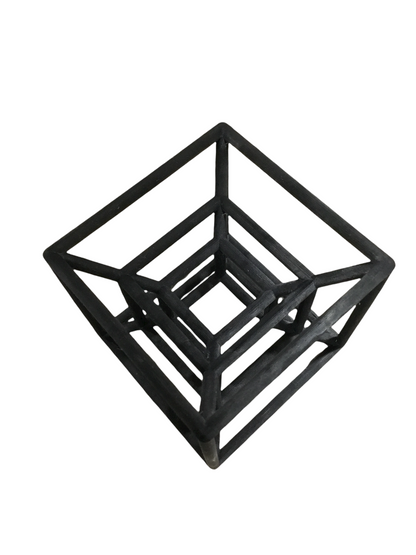 Tesseract Four Dimensional Hypercube Shape Math Geometry Educational Gift and Learning Tool 4D
