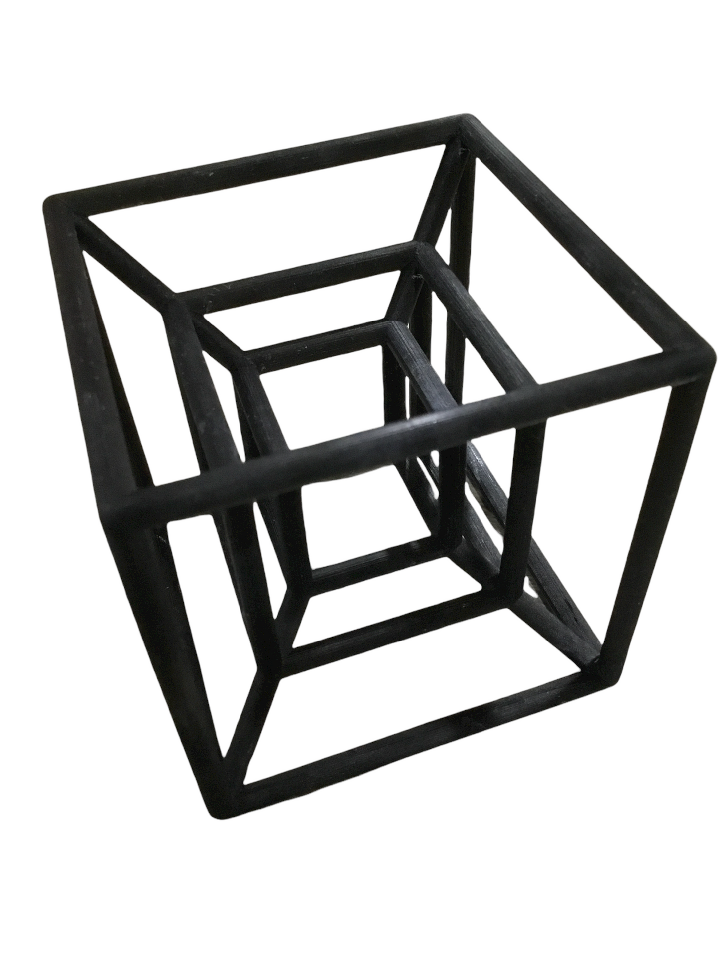 Tesseract Four Dimensional Hypercube Shape Math Geometry Educational Gift and Learning Tool 4D