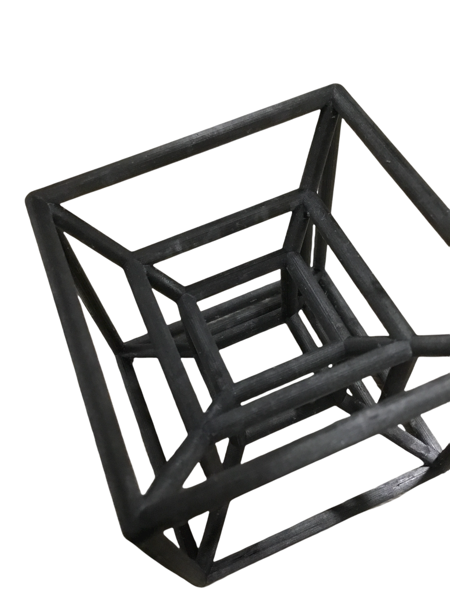 Tesseract Four Dimensional Hypercube Shape Math Geometry Educational Gift and Learning Tool 4D
