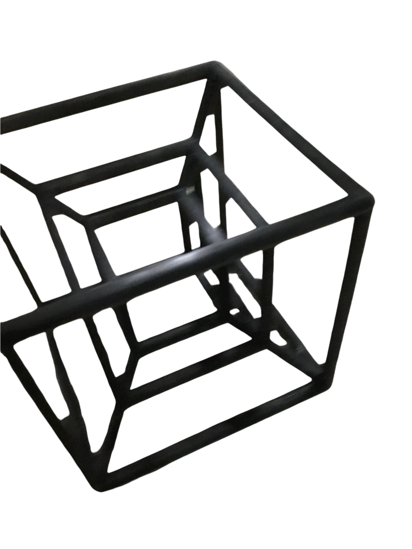 Tesseract Four Dimensional Hypercube Shape Math Geometry Educational Gift and Learning Tool 4D