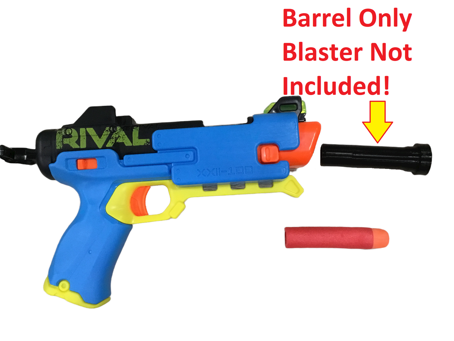 SSWI for Rival Fate XXII-100 to (HIGH POWERED) Mega Dart Removable Barrel Tool