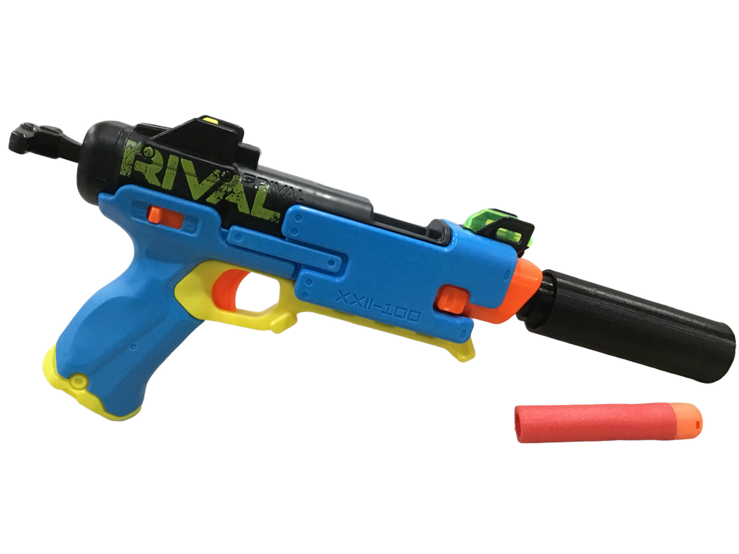 SSWI for Rival Fate XXII-100 to Mega Dart Removable Barrel Tool With Silencer