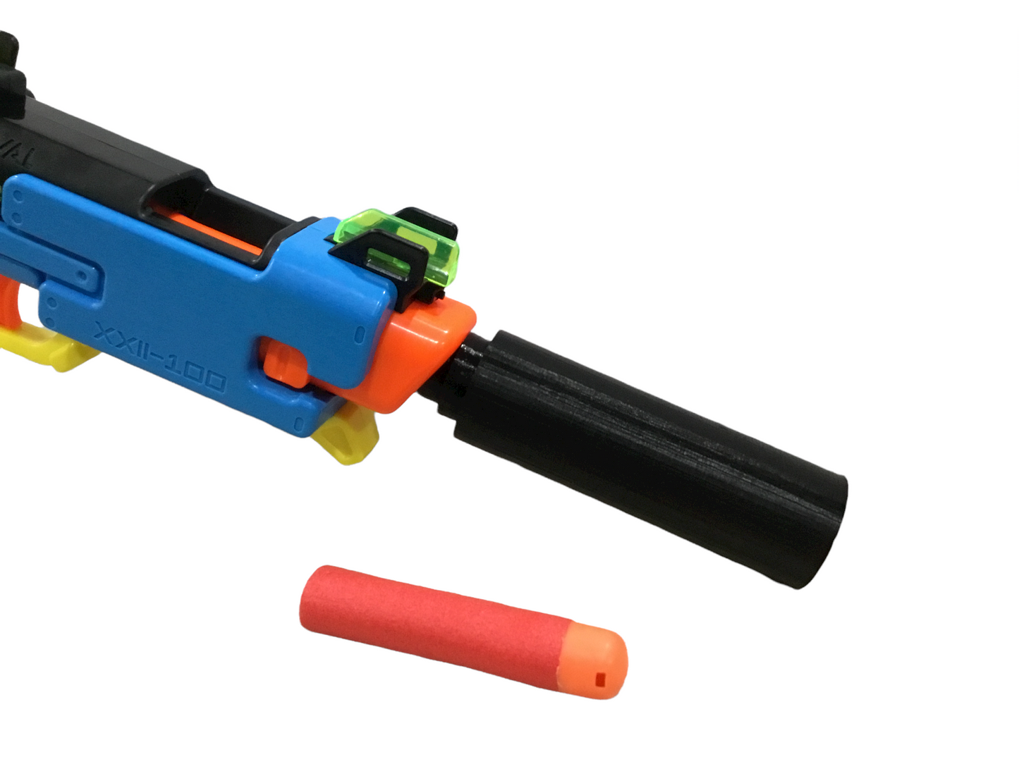 SSWI for Rival Fate XXII-100 to Mega Dart Removable Barrel Tool With Silencer
