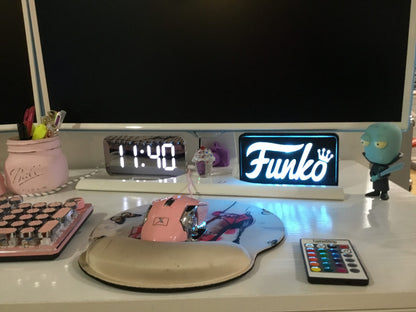 MultiColor FUNKO Pop LED Wall or Desk Sign With Remote, Funkos, Funko Pops