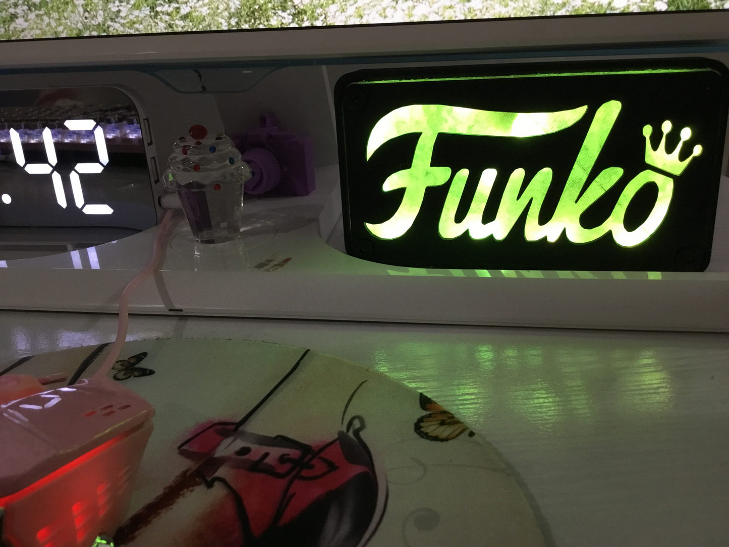 MultiColor FUNKO Pop LED Wall or Desk Sign With Remote, Funkos, Funko Pops