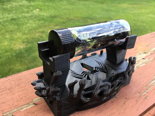 Venom Symbiote Contained in a Glass Vial with Custom Display Stand - CosPlay