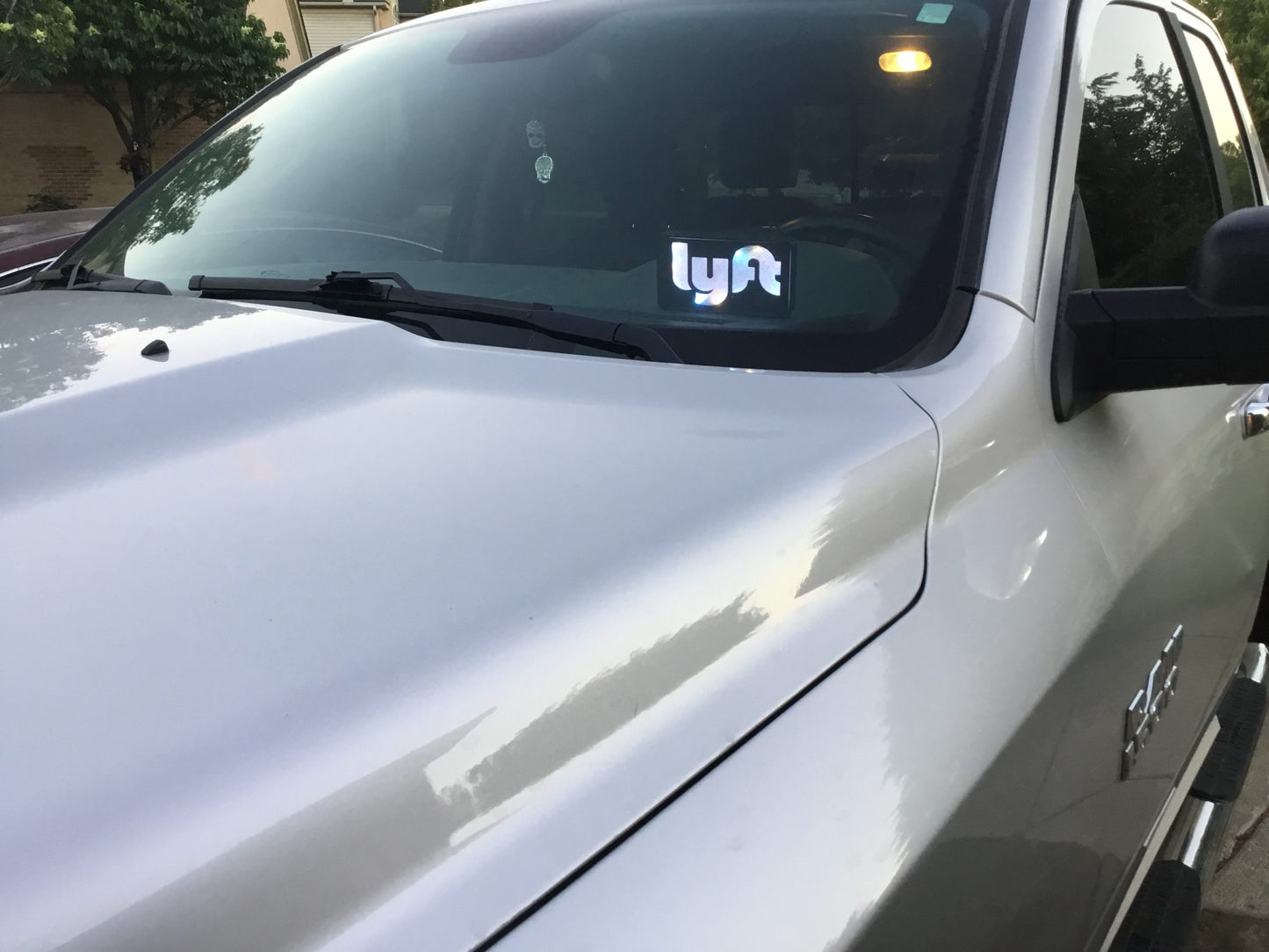MultiColor LYFT LED Car Truck Vehicle Windshield Window Sign With Remote