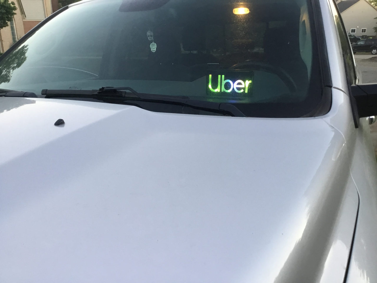 MultiColor Uber LED Car Truck Vehicle Windshield Window Sign With Remote