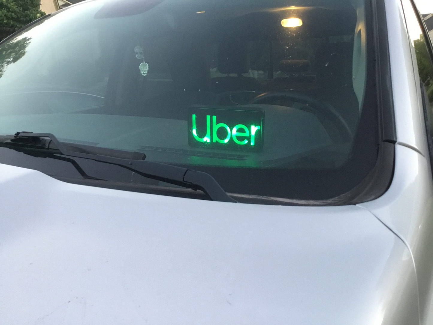 MultiColor Uber LED Car Truck Vehicle Windshield Window Sign With Remote