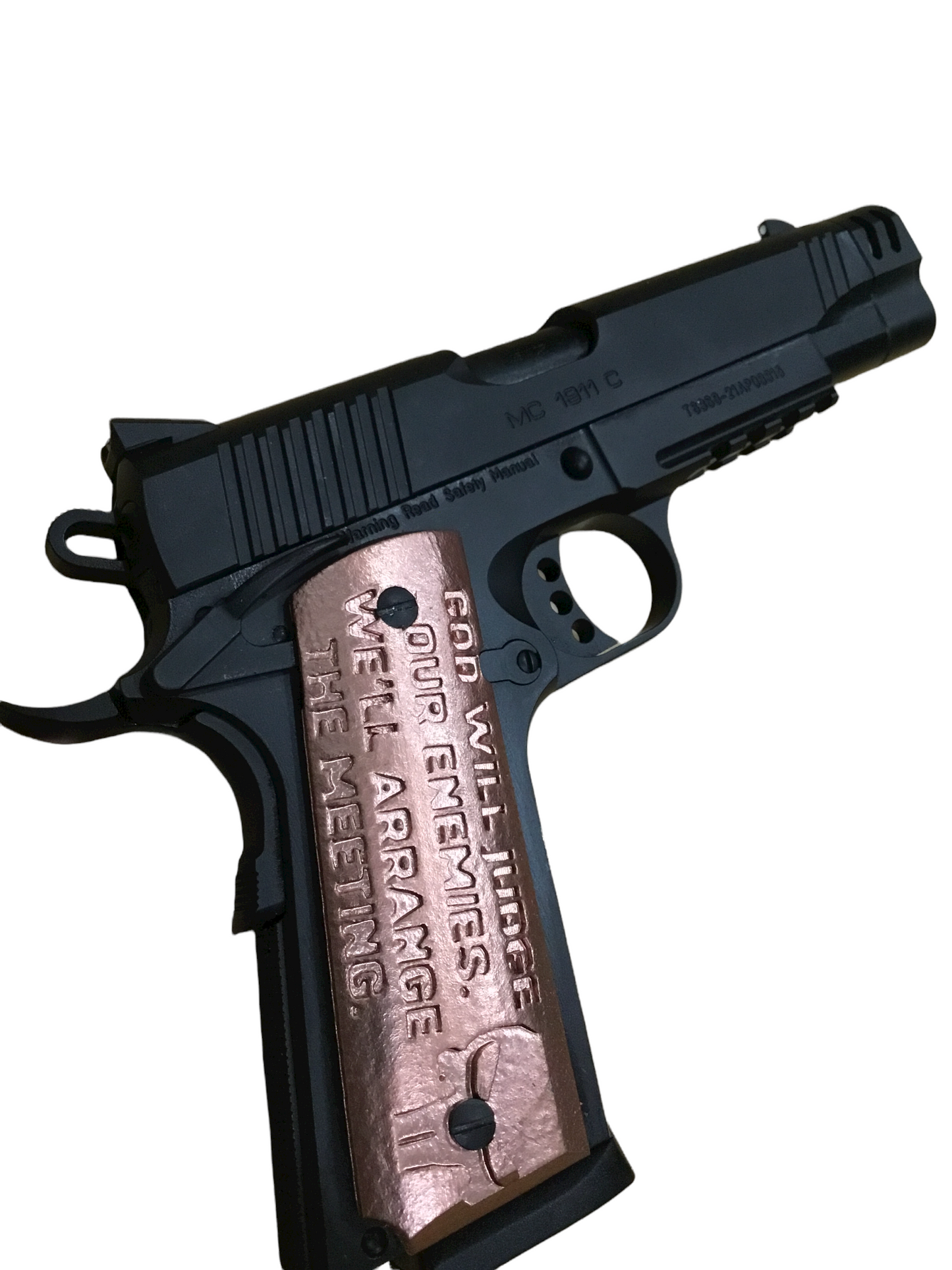 SSWI Full Size 1911 .45acp and Clones Judgement Grips - Any Color - 45Cal Custom