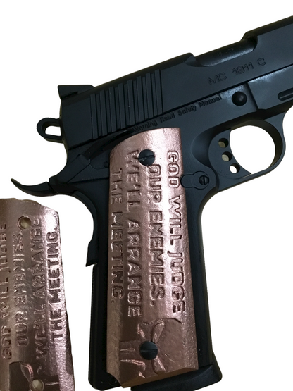 SSWI Full Size 1911 .45acp and Clones Judgement Grips - Any Color - 45Cal Custom