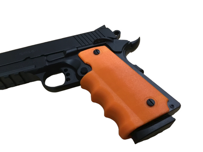 SSWI Full Size 1911 .45acp and Clones Plain Ergo Grips - Any Color - 45Cal Custom
