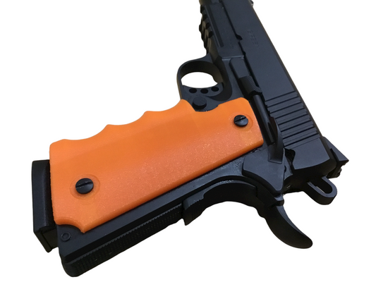 SSWI Full Size 1911 .45acp and Clones Plain Ergo Grips - Any Color - 45Cal Custom