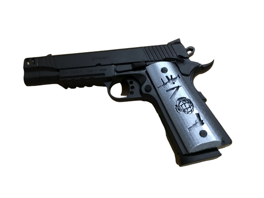 SSWI Full Size 1911 .45acp and Clones Love Grips - Any Color - 45Cal Custom