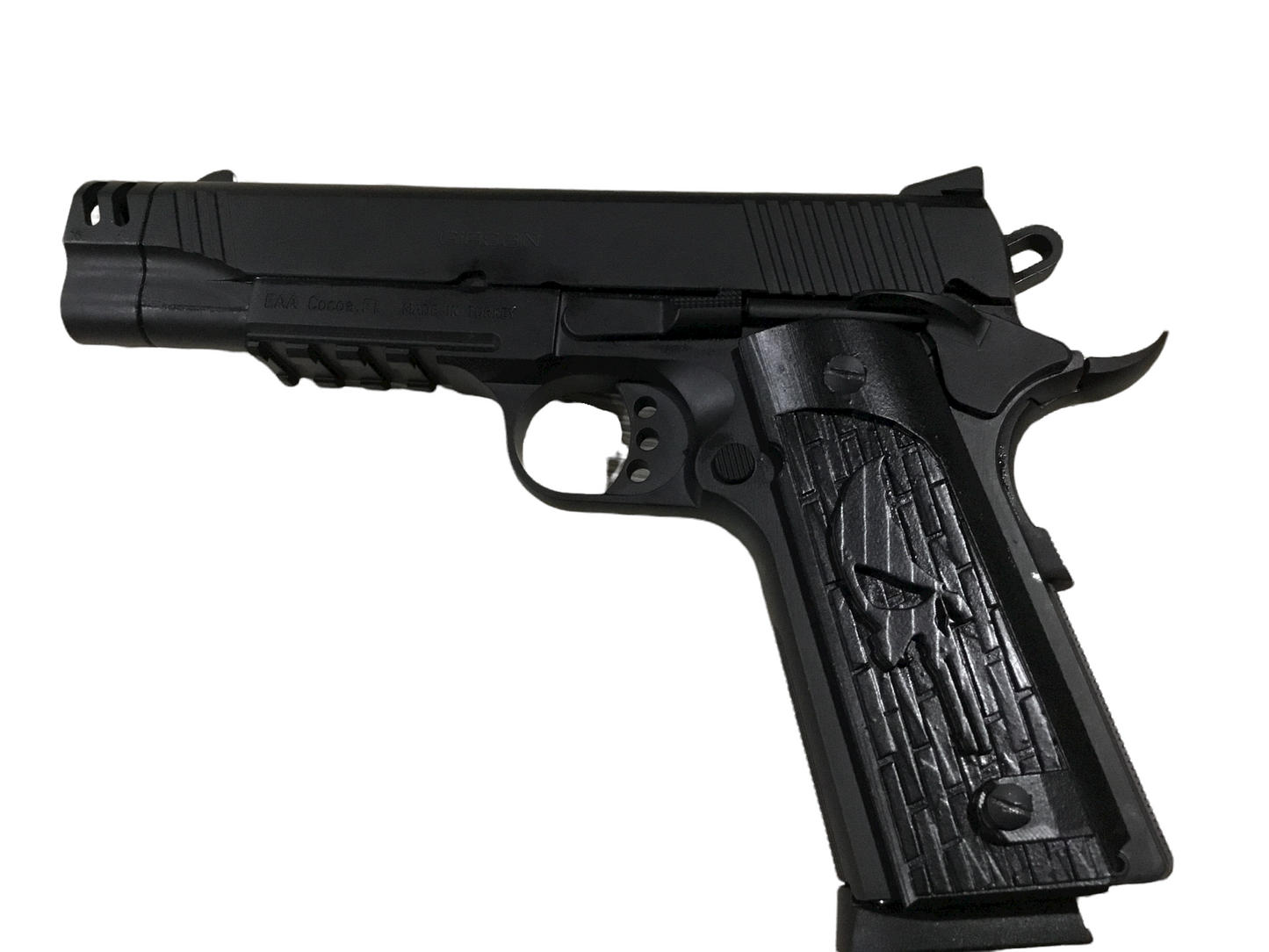 SSWI Full Size 1911 .45acp and Clones Punisher Grips - Any Color - 45Cal Custom