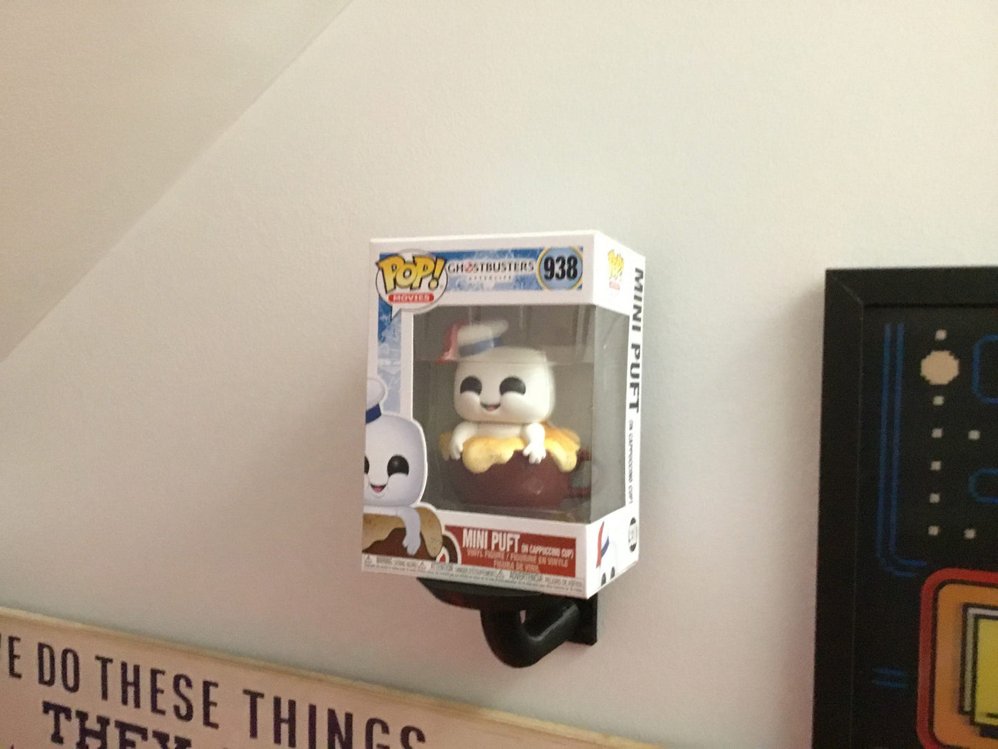 Funko Pop Wall Mount Stand, Shelf, SSWI Hang in Seconds - No Nails - Any Color