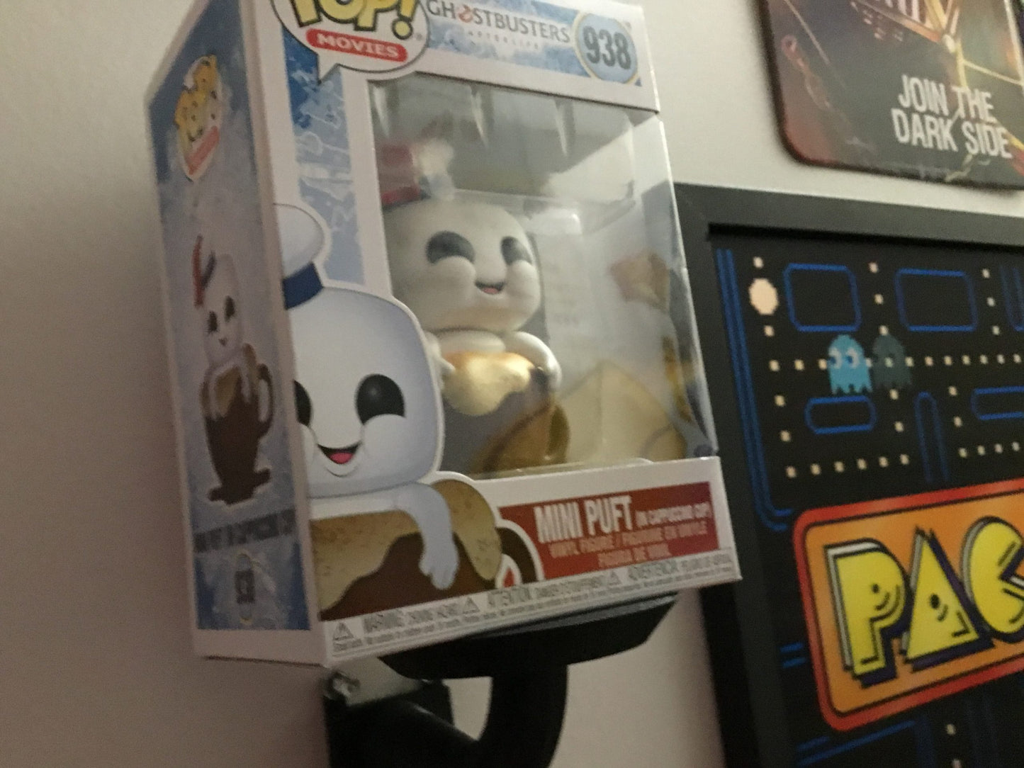 Funko Pop Wall Mount Stand, Shelf, SSWI Hang in Seconds - No Nails - Any Color